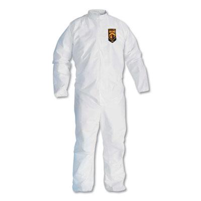 View larger image of A30 Elastic Back Coveralls, 2X-Large, White, 25/Carton