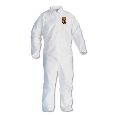 View larger image of A40 Elastic-Cuff and Ankles Coveralls, 3X-Large, White, 25/Carton