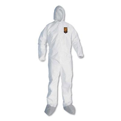 View larger image of A45 Liquid and Particle Protection Surface Prep/Paint Coveralls, Large, 25/CT