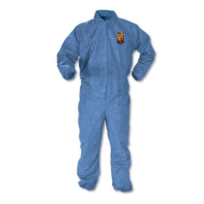 View larger image of A60 Elastic-Cuff, Ankle & Back Coveralls, Blue, 2X-Large, 24/Case
