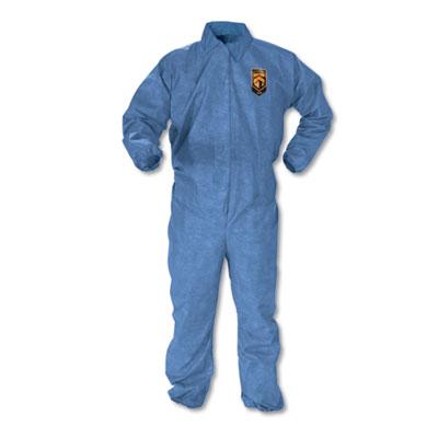 View larger image of A60 Elastic-Cuff, Ankle & Back Coveralls, Blue, Large, 24/Case