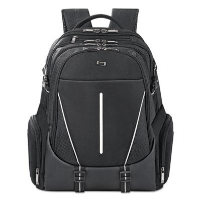 View larger image of Active Laptop Backpack, 17.3", 12 1/2 x 6 1/2 x 19, Black