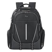 Active Laptop Backpack, 17.3", 12 1/2 x 6 1/2 x 19, Black