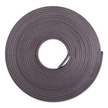 Adhesive-Backed Magnetic Tape, 0.5" x 10 ft, Black
