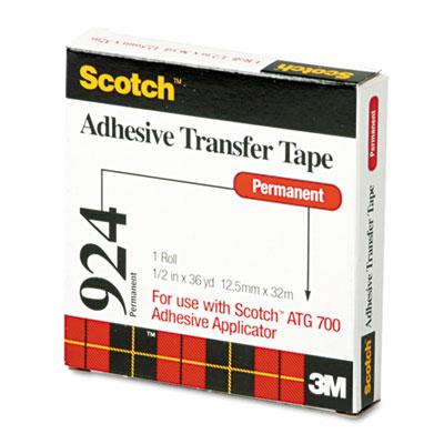 View larger image of Atg Adhesive Transfer Tape, Permanent, Holds Up To 0.5 Lbs, 0.5" X 36 Yds, Clear