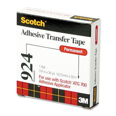 View larger image of Atg Adhesive Transfer Tape Roll, Permanent, Holds Up To 0.5 Lbs, 0.75" X 36 Yds, Clear