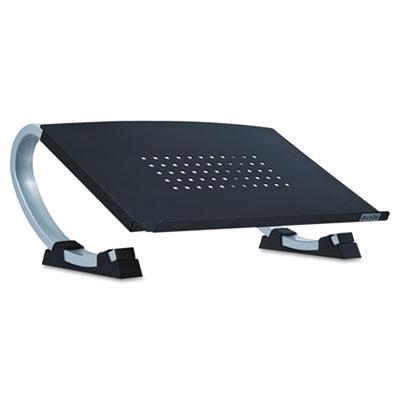 View larger image of Adjustable Curve Notebook Stand, 15 x 11 1/2 x 6, Black/Silver