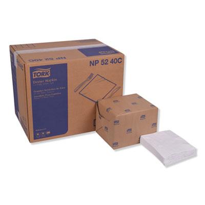View larger image of Advanced Dinner Napkins, 2-Ply, 15" X 16.25", White, 375/pack, 8 Packs/carton