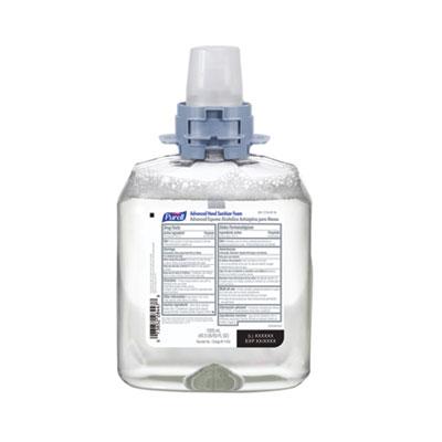 View larger image of Advanced Hand Sanitizer Foam, For Cs4 And Fmx-12 Dispensers, 1,200 Ml, Unscented, 4/carton