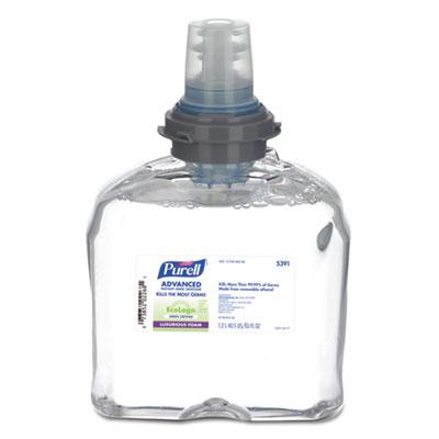 View larger image of Advanced Hand Sanitizer Green Certified TFX Refill, Foam, 1,200 mL, Fragrance-Free, 2/Carton