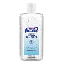 Advanced Hand Sanitizer Refreshing Gel, 1 L Flip Cap Bottle, Clean Scent, 4/Carton