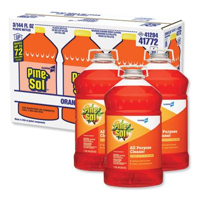 View larger image of All-Purpose Cleaner, Orange Energy, 144 oz Bottle, 3/Carton