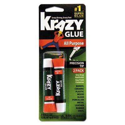 View larger image of All Purpose Krazy Glue, 0.07 oz, Dries Clear, 2/Pack