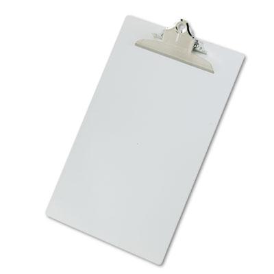 View larger image of Recycled Aluminum Clipboard with High-Capacity Clip, 1" Clip Capacity, Holds 8.5 x 14 Sheets, Silver