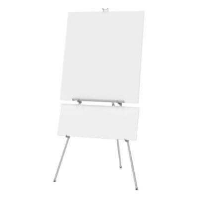 View larger image of Aluminum Heavy-Duty Display Easel, 38" to 66" High, Aluminum, Silver