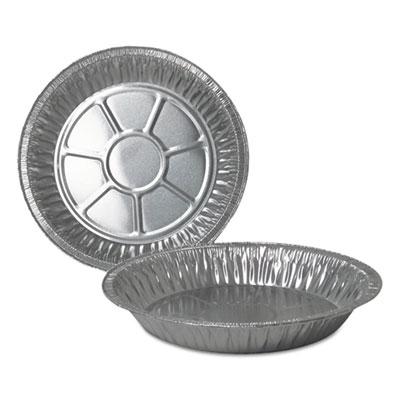 View larger image of Aluminum Pie Pans, Deep, 32.7 oz, 9" Diameter x 1.31", Silver, 500/Carton