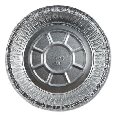 View larger image of Aluminum Round Containers, 20 Gauge, 24 oz, 7" Diameter x 1.75"h, Silver, 500/Carton