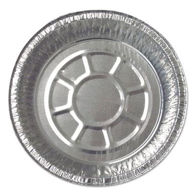 View larger image of Aluminum Round Containers, 22 Gauge, 24 oz, 7" Diameter x 1.75"h, Silver, 500/Carton