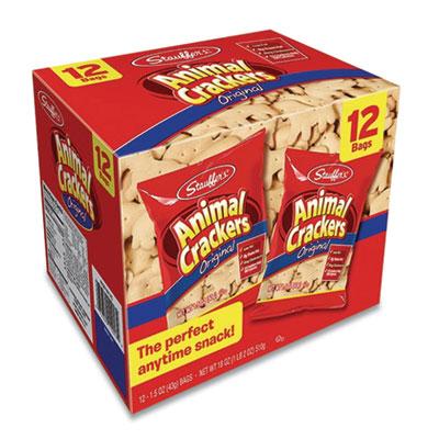 View larger image of Animal Crackers, 1.5 oz Bag, 12/Box