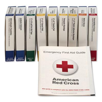 View larger image of ANSI Compliant 10 Person First Aid Kit Refill, 63-Pieces