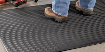 View larger image of Anti-Fatigue Mat, 3/8" Thick, 36" x 72", Black