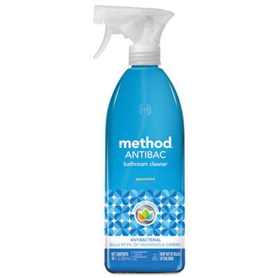 View larger image of Antibacterial Spray, Bathroom, Spearmint, 28 oz Bottle, 8/Carton