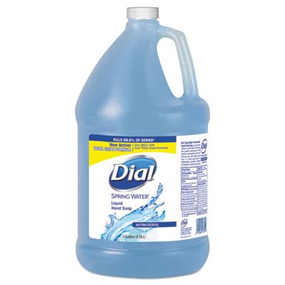 View larger image of Antimicrobial Liquid Hand Soap, Spring Water Scent, 1 gal Bottle, 4/Carton