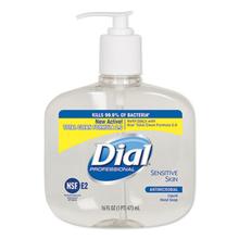 Antimicrobial Soap for Sensitive Skin, Floral, 16 oz Pump Bottle, 12/Carton