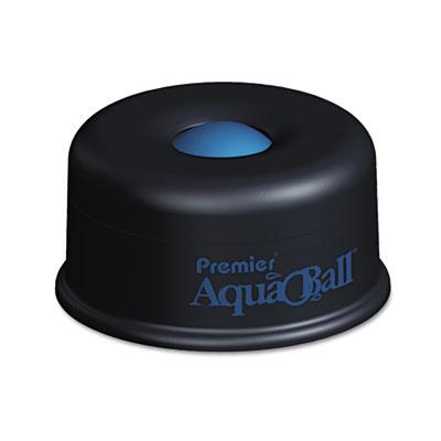 View larger image of AquaBall Floating Ball Envelope Moistener, 1 1/4" x 1 1/4" x 5 3/8", Black, Blue