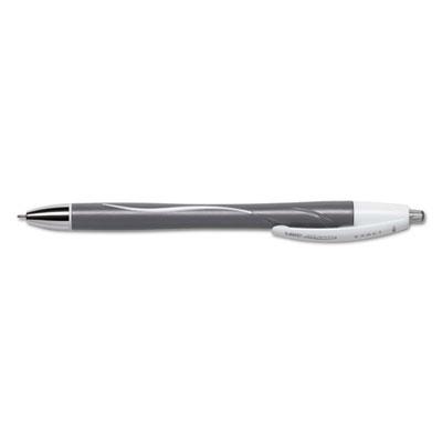 View larger image of Glide Exact Ballpoint Pen, Retractable, Fine 0.7 Mm, Black Ink, Black Barrel, Dozen