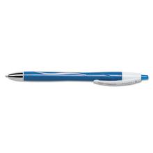 Glide Exact Ballpoint Pen, Retractable, Fine 0.7 Mm, Blue Ink, Blue Barrel, Dozen