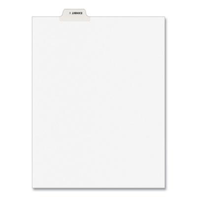 View larger image of Avery-Style Preprinted Legal Bottom Tab Divider, 26-Tab, Exhibit I, 11 x 8.5, White, 25/PK
