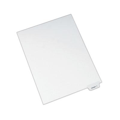 View larger image of Avery-Style Preprinted Legal Bottom Tab Dividers, 26-Tab, Exhibit T, 11 x 8.5, White, 25/Pack
