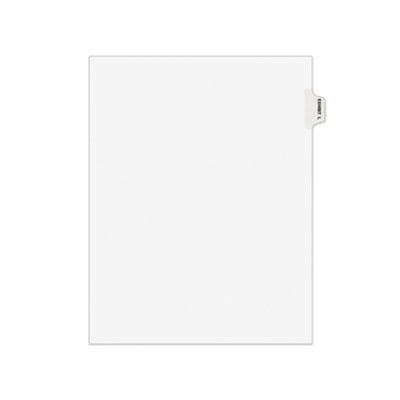 View larger image of Avery-Style Preprinted Legal Side Tab Divider, Exhibit L, Letter, White, 25/Pack, (1382)