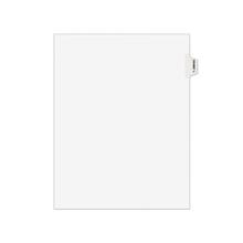 Avery-Style Preprinted Legal Side Tab Divider, Exhibit L, Letter, White, 25/Pack, (1382)