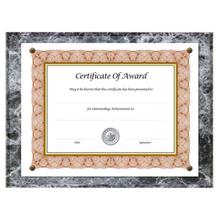 Award-A-Plaque Document Holder, Acrylic/Plastic, 10.5 x 13, Black