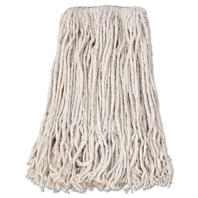 View larger image of Banded Cotton Mop Head, #24, White, 12/Carton