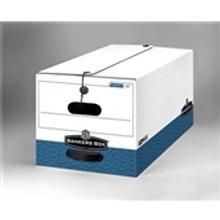 Bankers Boxâ€š String and Button Box - 24 x 15 x 10" Legal Size - #FEL0070501