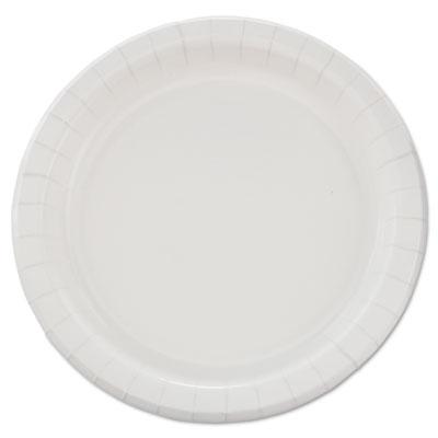 View larger image of Bare Eco-Forward Clay-Coated Paper Dinnerware, ProPlanet Seal, Plate, 8.5" dia, White, 125/Pack, 4 Packs/Carton