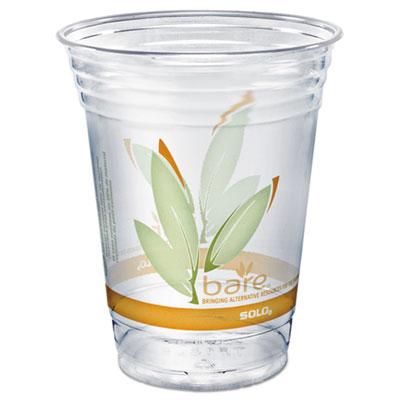 View larger image of Bare Eco-Forward RPET Cold Cups, 16-18 oz, Clear, 50/Pack