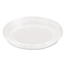 Bare Eco-Forward RPET Deli Container Lids, ProPlanet Seal, Recessed Lid, Fits 8 oz, Clear, Plastic, 50/Pack, 10 Packs/Carton