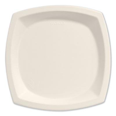 View larger image of Bare Eco-Forward Sugarcane Dinnerware, ProPlanet Seal, Plate, 10" dia, Ivory, 125/Pack, 4 Packs/Carton