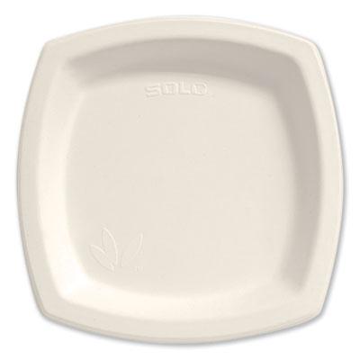 View larger image of Bare Eco-Forward Sugarcane Dinnerware, ProPlanet Seal, Plate, 8.3" dia, Ivory, 125/Pack