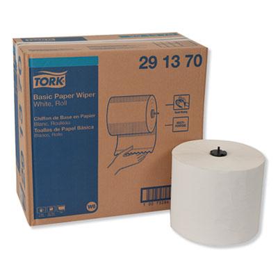View larger image of Basic Paper Wiper Roll Towel, 1-Ply, 7.68" x 1,150 ft, White, 4 Rolls/Carton