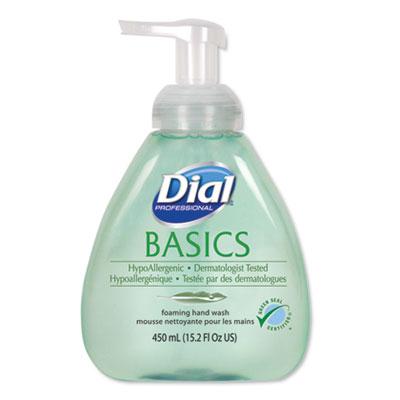 View larger image of Basics Foaming Hand Soap, Honeysuckle, 15.2 oz Pump Bottle