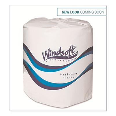 View larger image of Bath Tissue, Septic Safe, Individually Wrapped Rolls, 2-Ply, White, 400 Sheets/Roll, 24 Rolls/Carton