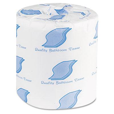 View larger image of Bath Tissue, Septic Safe, 2-Ply, White, 500 Sheets/Roll, 96 Rolls/Carton