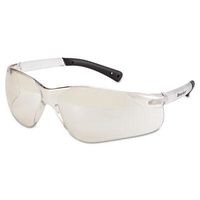 View larger image of BearKat Safety Glasses, Frost Frame, Clear Mirror Lens, 12/Box