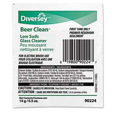 View larger image of Beer Clean Glass Cleaner, Powder, 0.5 Oz Packet, 100/carton