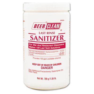 View larger image of Beer Clean Last Rinse Glass Sanitizer, Powder, 25 oz Container
